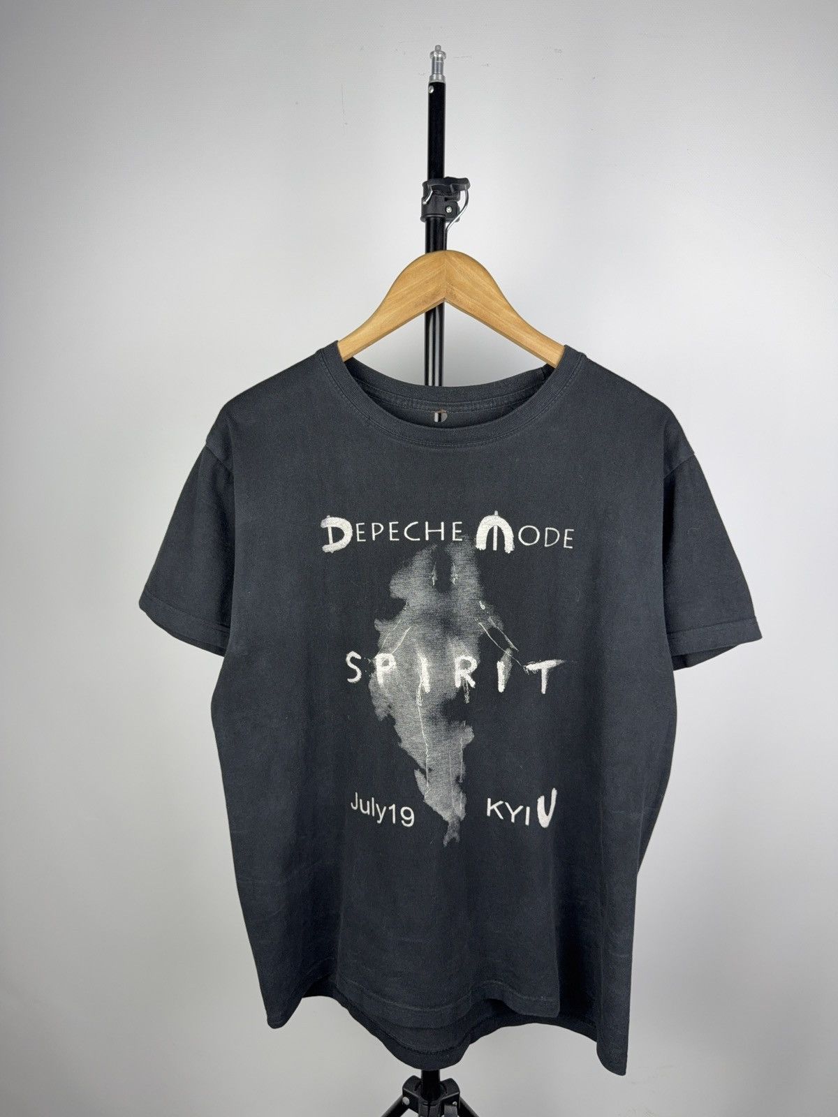 Band Tees Depeche Mode Spirit Tour Kyiv 2017 Band T Shirt Black L Hoodie, Sweatshirt | FlexRushtees.com