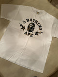 Bape 1st Camo Crazy Sta College Tee Hoodie, Sweatshirt | FlexRushtees.com