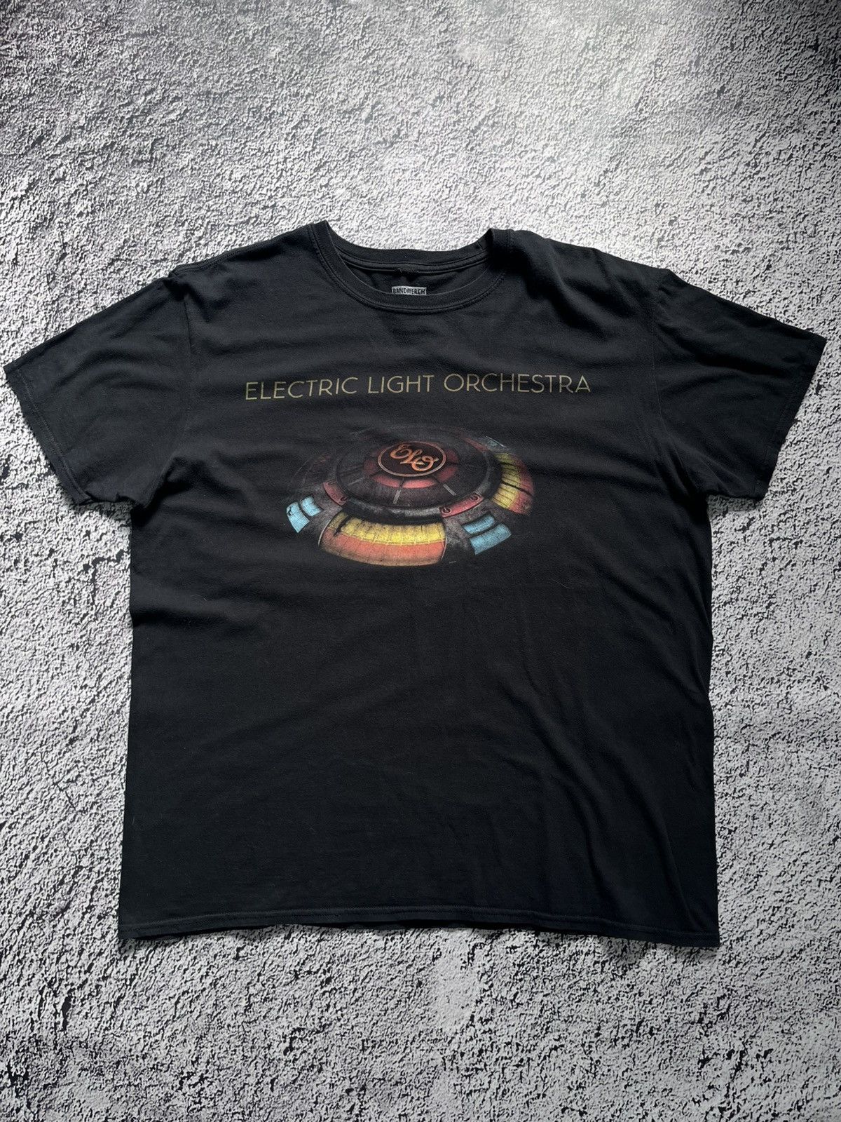 Band Tees Vintage Y2k Electric Light Orchestra Sun Faded Band Tee Xl Hoodie, Sweatshirt | FlexRushtees.com