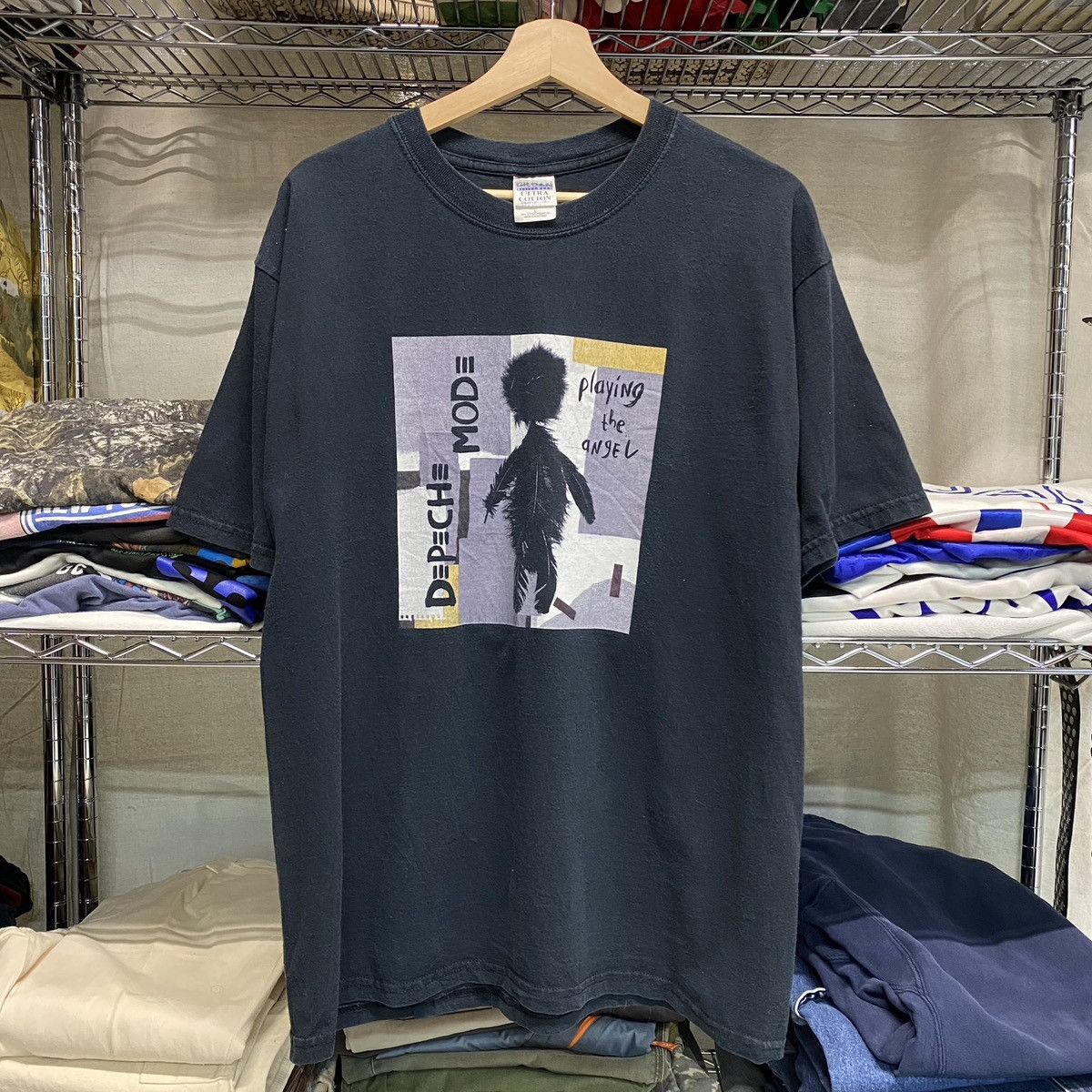 Vintage 2005 Depeche Mode Playing The Angel Tee Hoodie, Sweatshirt | FlexRushtees.com