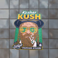 Needles Vintage Kosher Kush Cali Kush Farms Shirt Mens Large Blue Seedless Psychedelic Tee