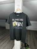 Band Tees Blink 182 Logo T Shirt Tee Y2k Faded Hoodie, Sweatshirt | FlexRushtees.com