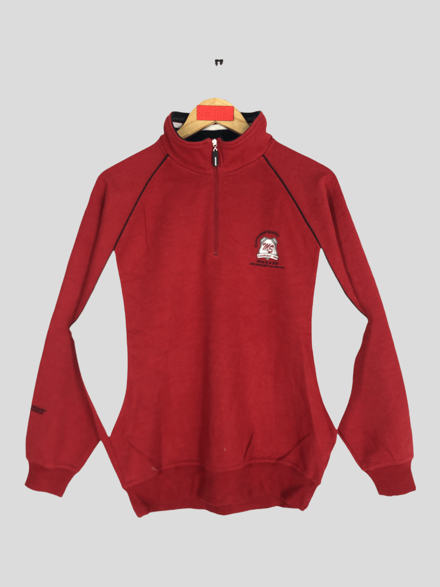 Sports Specialties Dunlop Motorsports Colorblock Quater Zip Sweatshirt