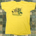 Vintage Rare Vtg Screen Stars Siu Salukis Tailgator College Football T Shirt 70s 80s M Yello
