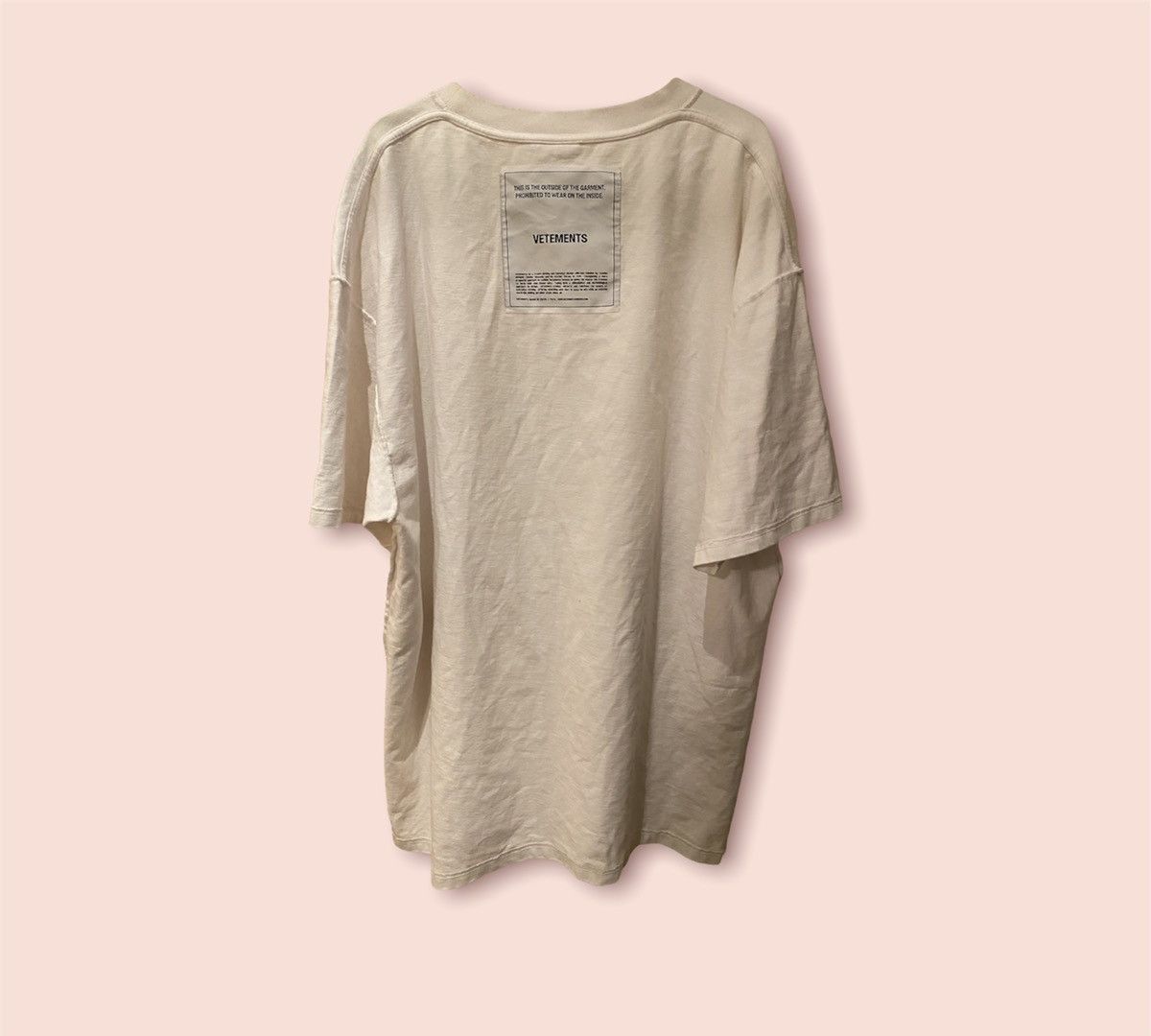 Vetements Insideout Tee Hoodie, Sweatshirt | FlexRushtees.com