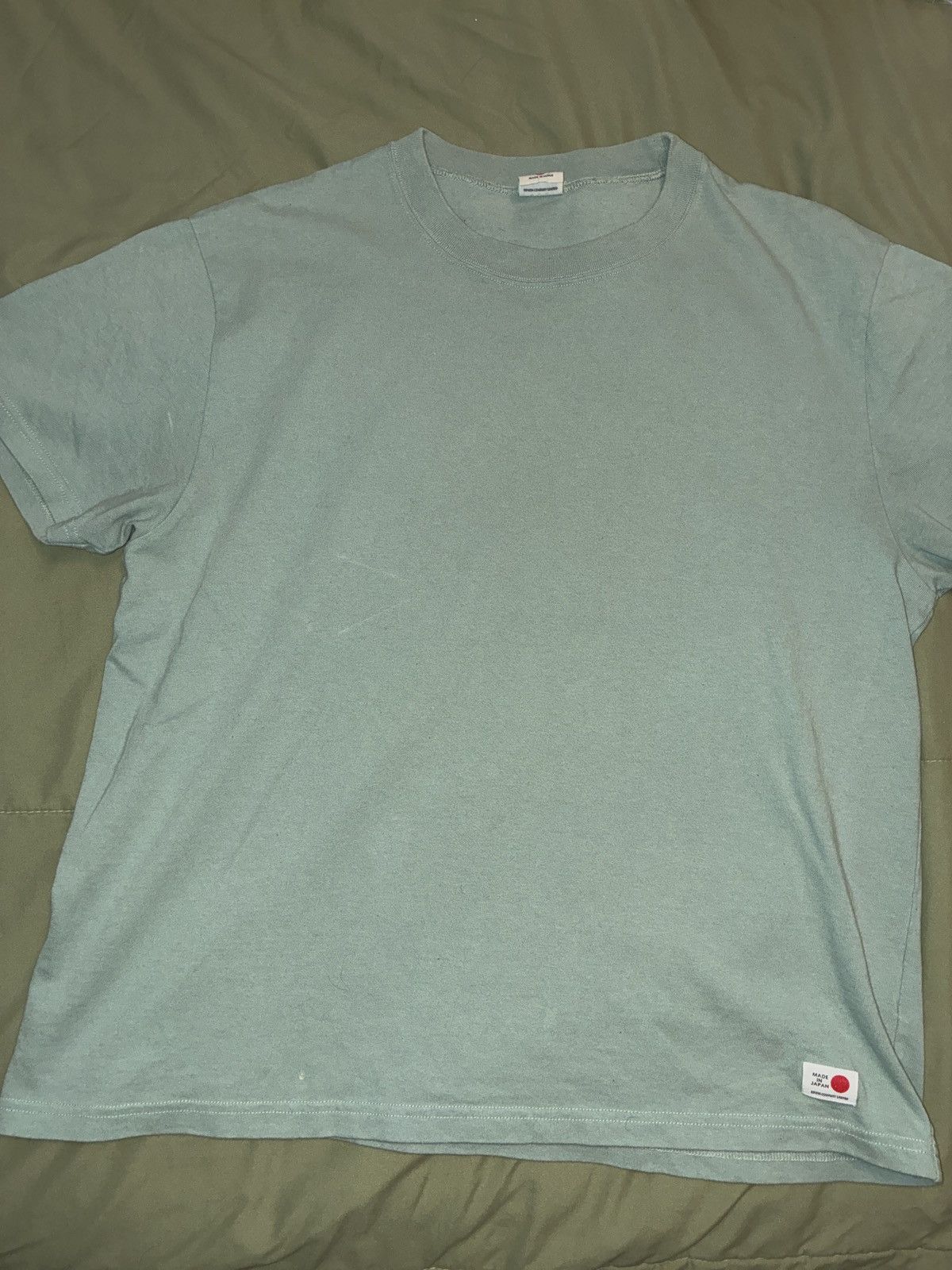 Edwin Made In Japan Boxy Tee Mint Hoodie, Sweatshirt | FlexRushtees.com
