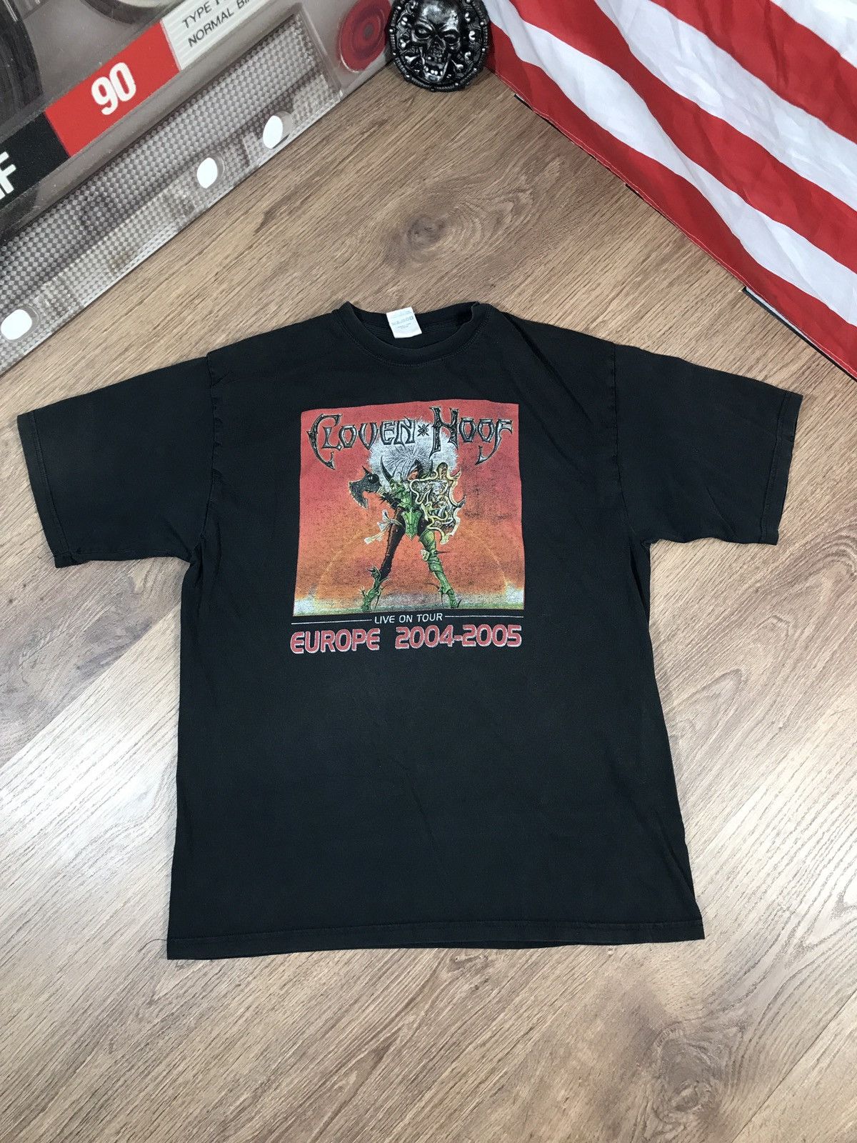 Vintage Cloven Hoof European Tour Shirt Hoodie, Sweatshirt | FlexRushtees.com