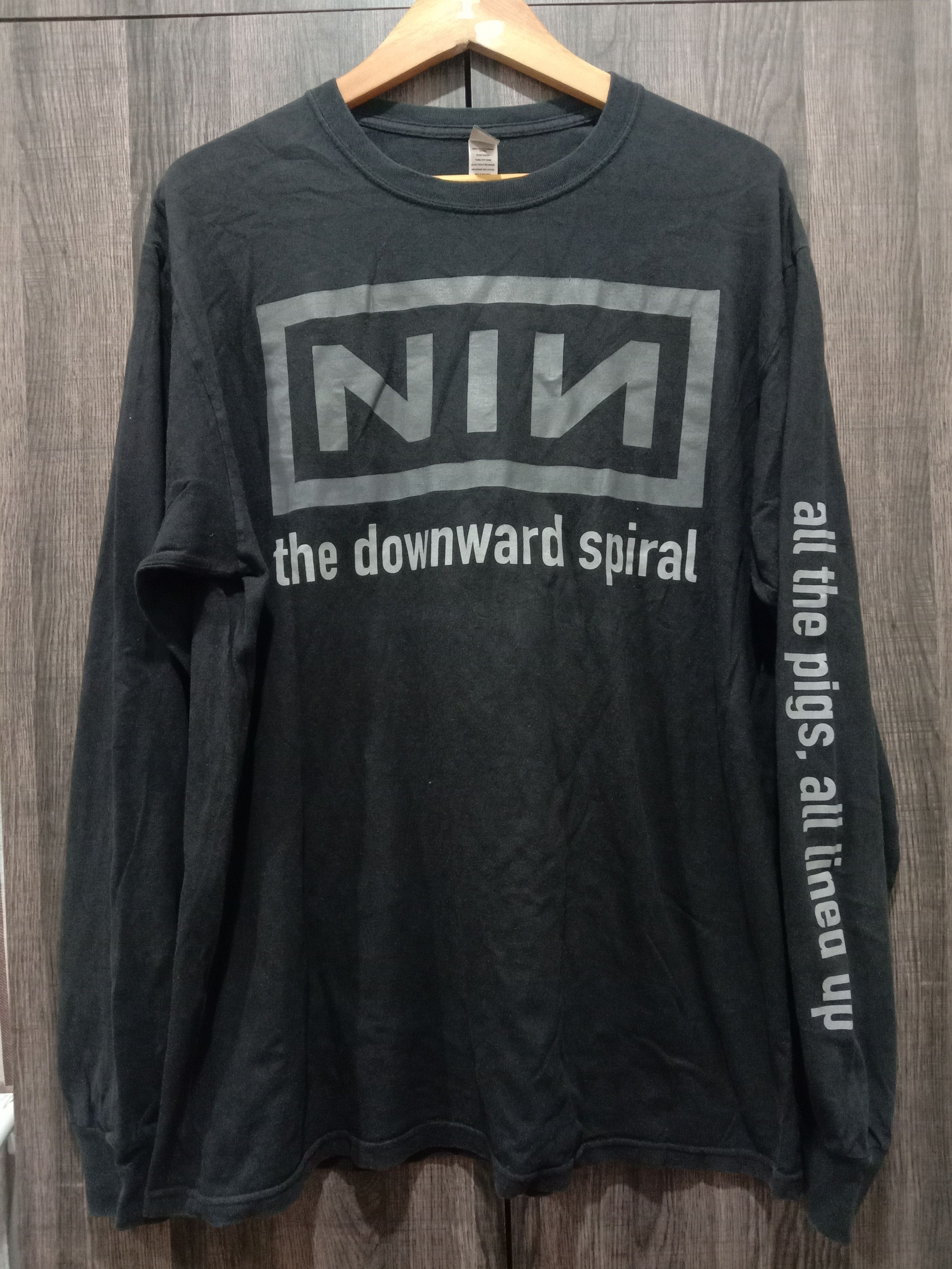 Band Tees Nine Inch Nail T Shirt Hoodie, Sweatshirt | FlexRushtees.com