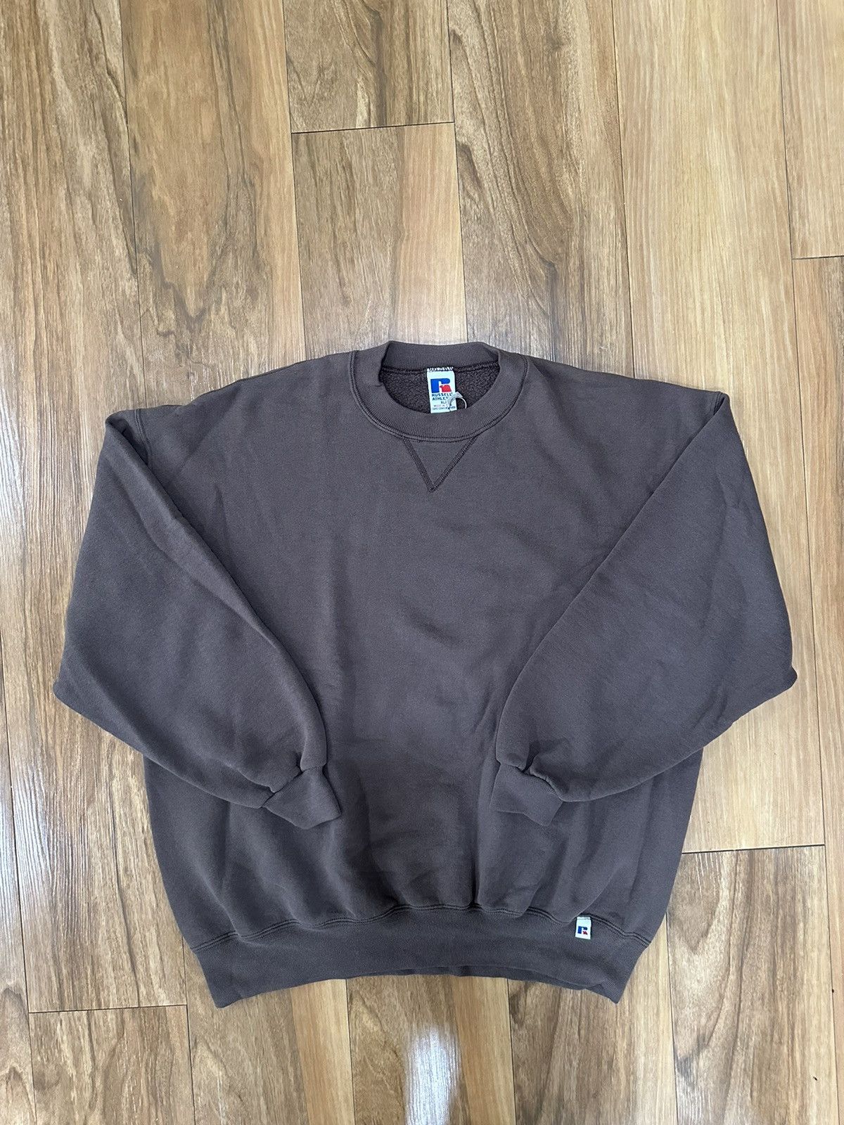 Vintage Russell Athletic Brown Crewneck