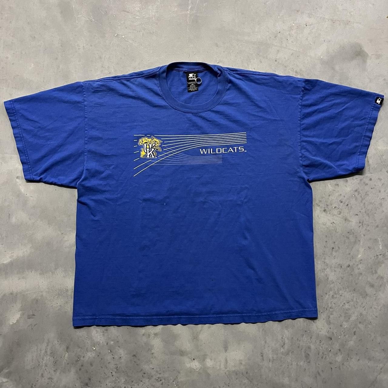 Crazy Vintage Kentucky Wildcats College Starter 3xl Tee