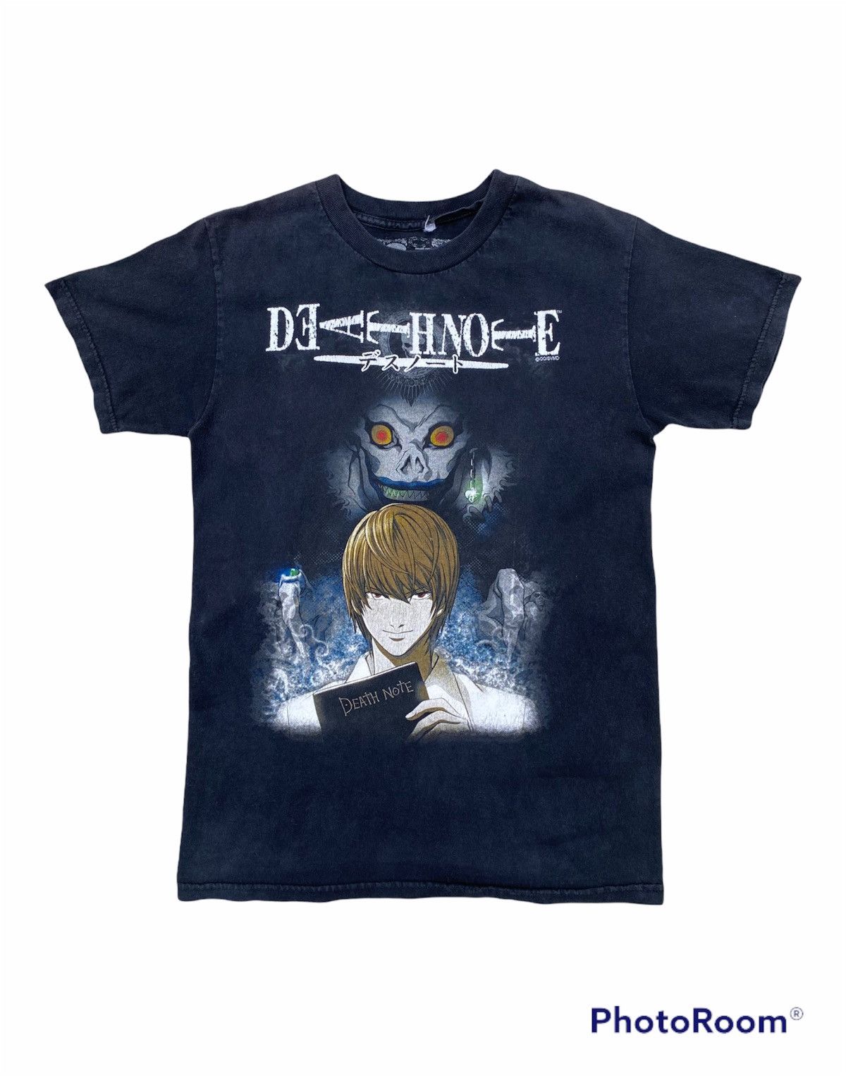 Anime Rare Vintage Deathnote Japanese Anime Ryuk Kira Graphic Tee Hoodie, Sweatshirt | FlexRushtees.com