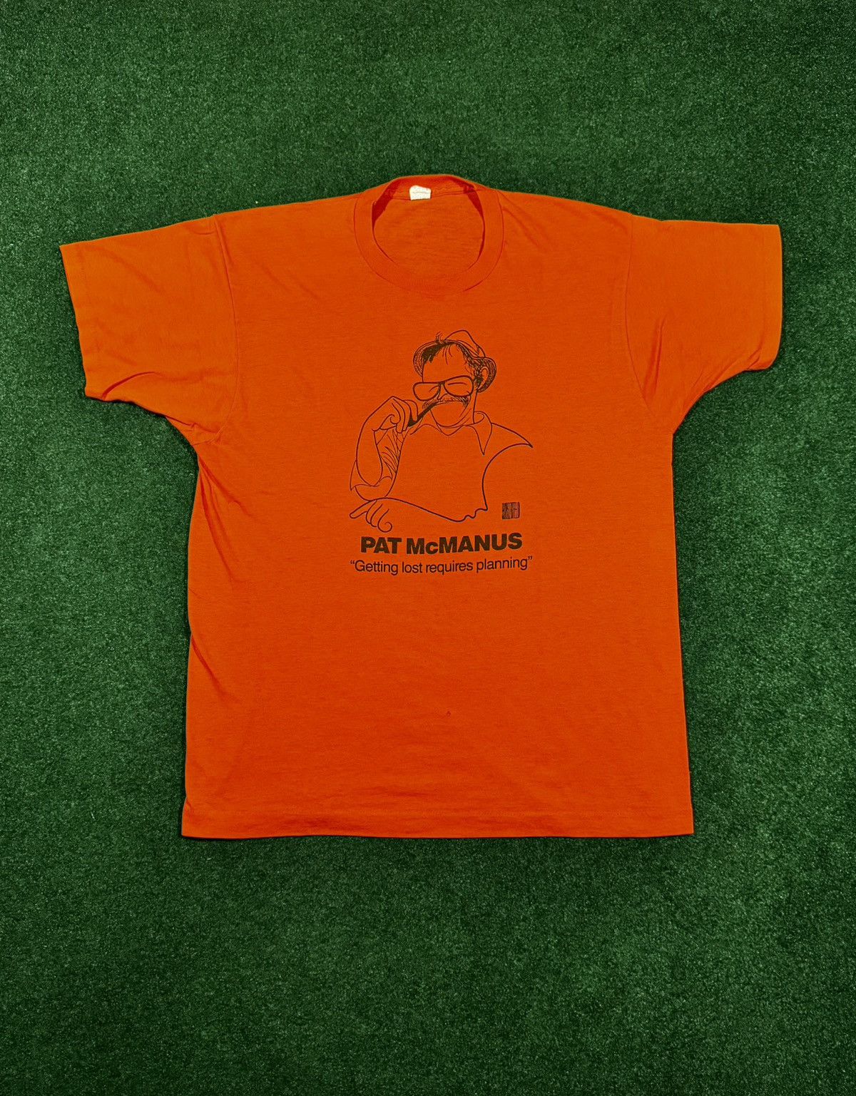 Vintage 1980s Pat Mcmanus Illustration T Shirt Hoodie, Sweatshirt | FlexRushtees.com