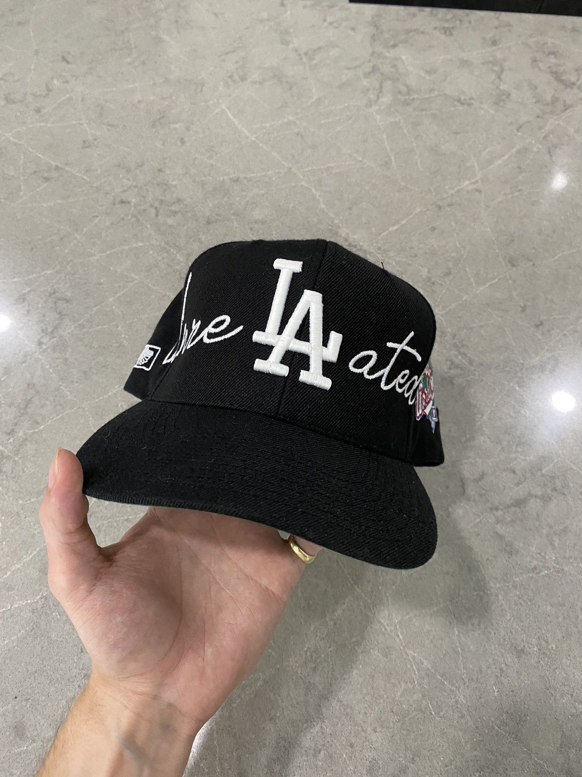 Vintage Relm Unrelated Dodgers Snapback