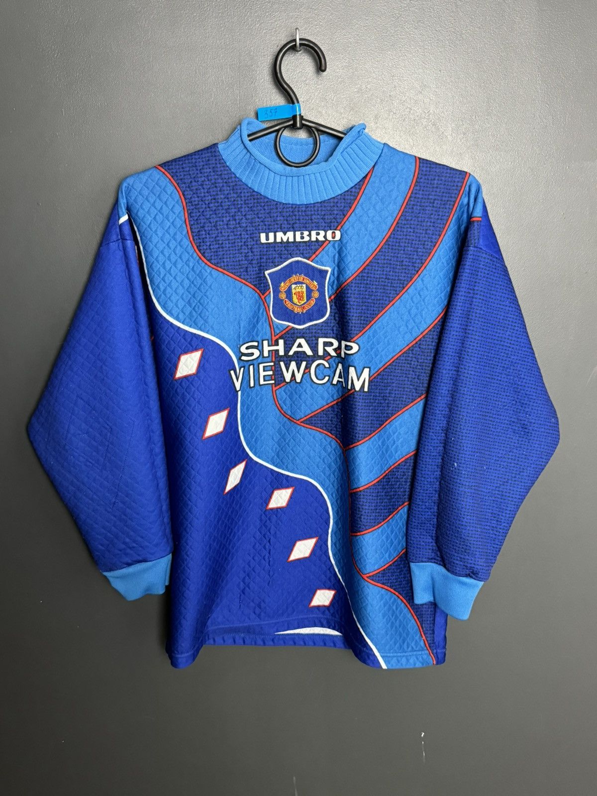 Umbro Kids Manchester United 93 95 Goalkeeper Football Jersey