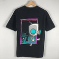 Rare Vintage 2002 Invader Zim Gir T Shirt Cartoon Tee Goth Hoodie, Sweatshirt | FlexRushtees.com