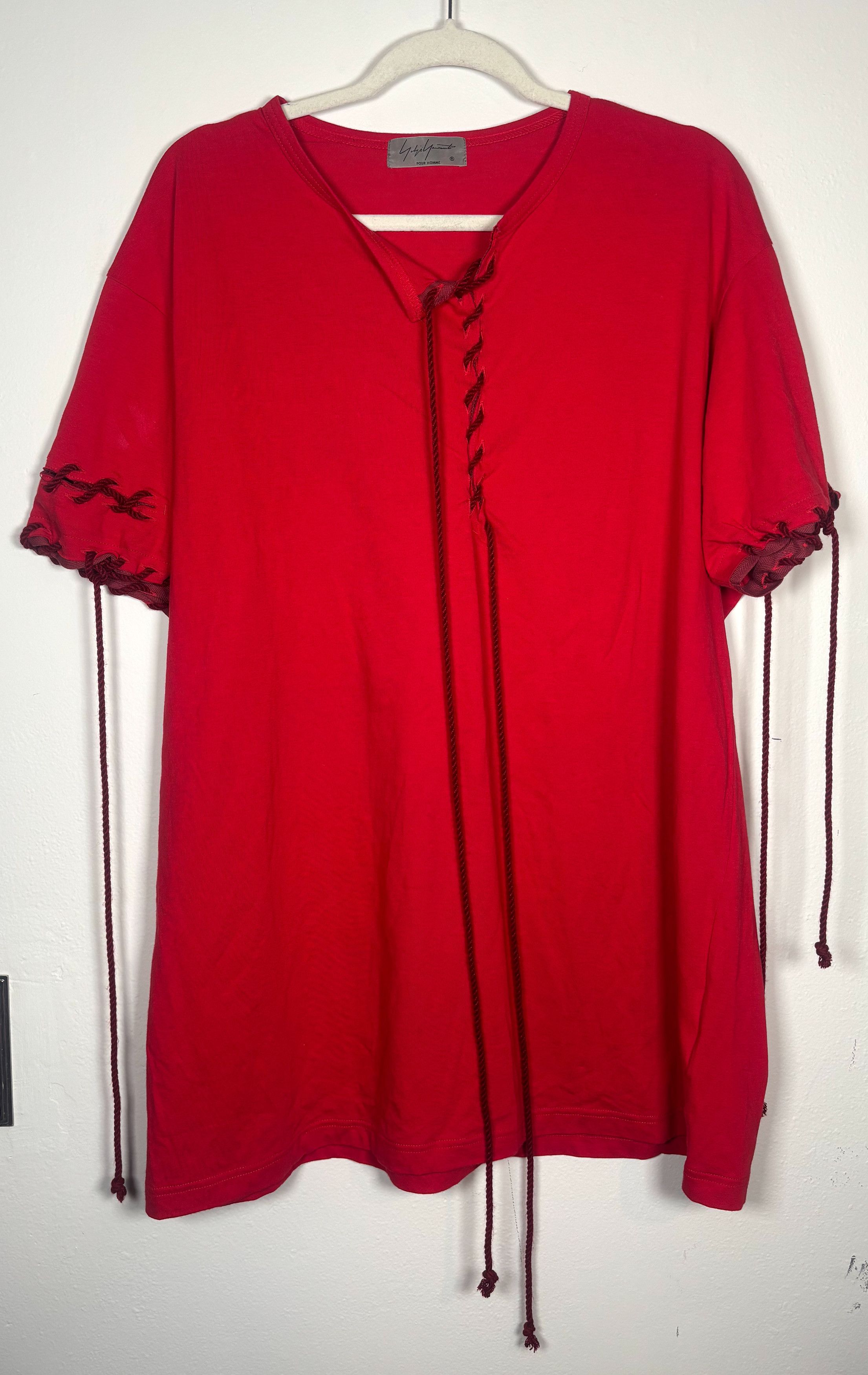 Yohji Yamamoto Pour Homme Braided Shirt 2019 Spring Summer 19ss Hh T29 083 Hoodie, Sweatshirt | FlexRushtees.com