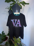 Vintage 90s Made In Usa Trippy Tee Dubleneck