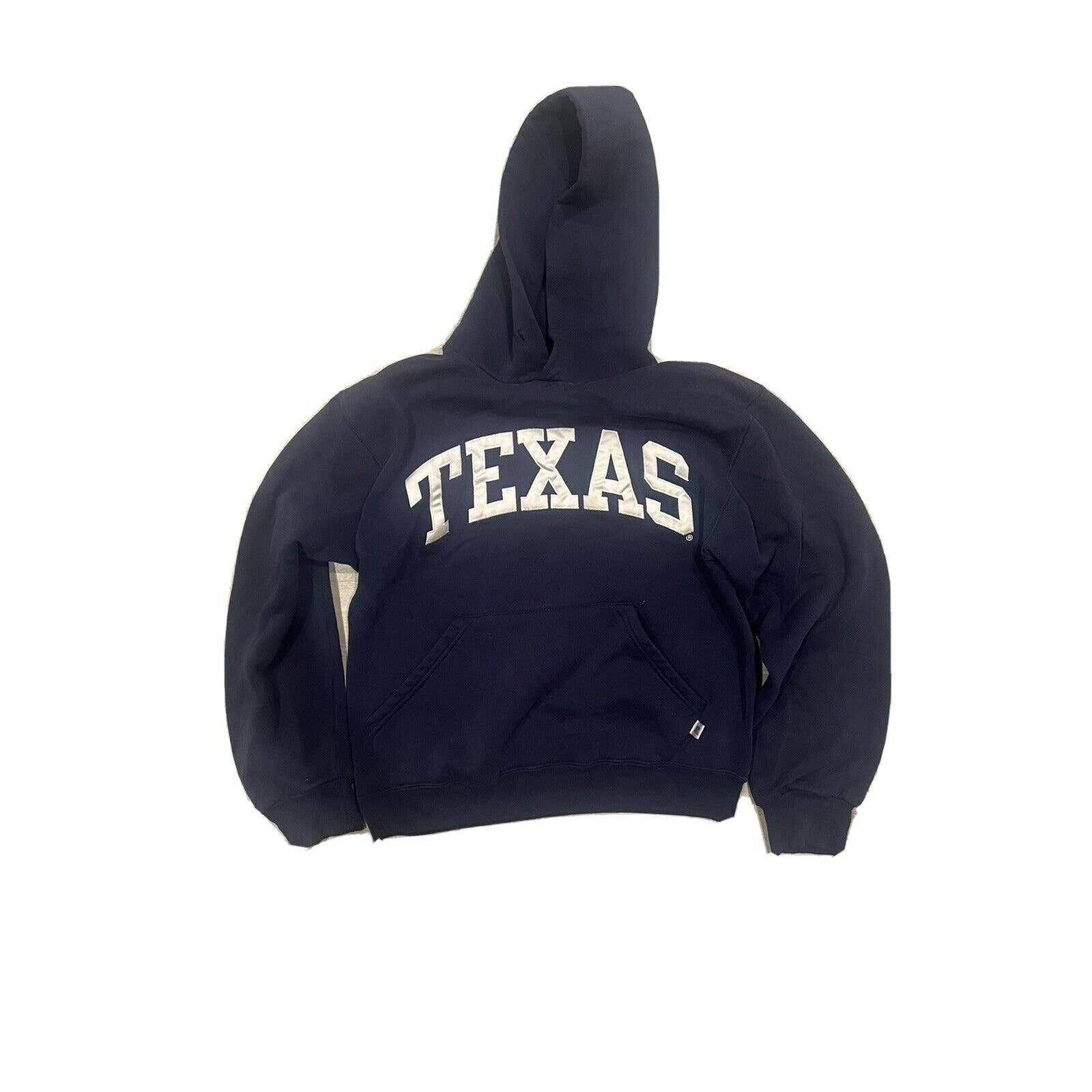 Vintage Russell Texas Sweater Hoodie Size Small