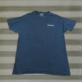 Vintage Columbia Men S T Shirt Large Blue Outdoor Hiking Graphic Cotton Casual