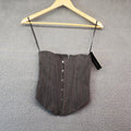 Outkast Outcast Top Women Xs Grey Bustier Corset Nwt Hot Topic Jean T-Shirts, Hoodie, Sweatshirt | AU16VibeMintTees.com