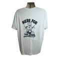 Other Mens White Double Graphic Novelty Funny T Shirt Xl Stretch R Hoodie, Sweatshirt | FlexRushtees.com
