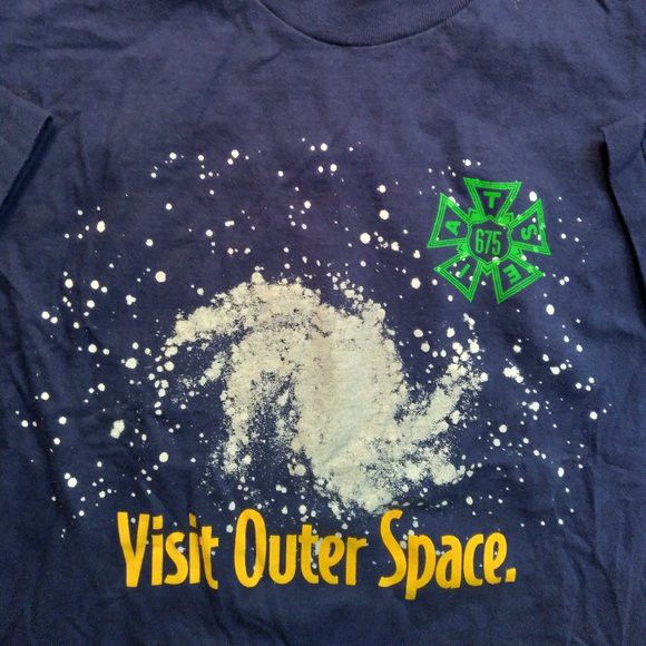 Vintage Cuthbert Amphitheater Visit Outer Space T Shirt
