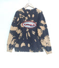 Vintage Vans Skate Boarder Custom Bleach Wash Sweatshirt