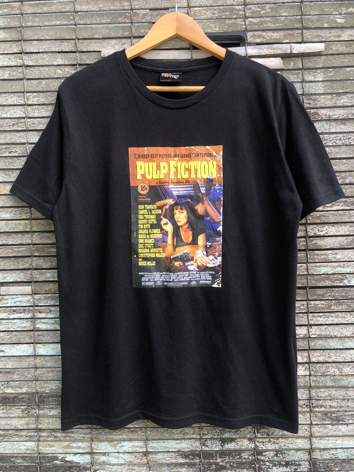 Vintage Y2k Pulp Fiction Poster Promo Movie Tshirt
