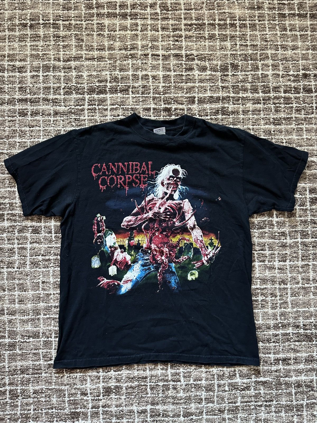 Vintage Y2k Cannibal Corpse Eaten Back To Life T Shirt Hoodie, Sweatshirt | FlexRushtees.com