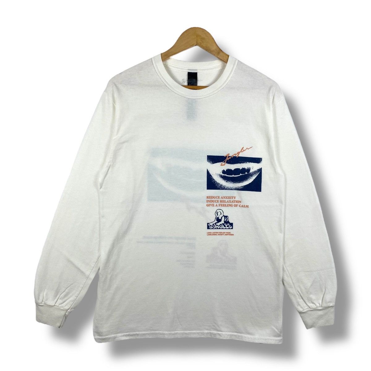 Jungles Clothing Illustration Graphic Long Sleeve Tee Shirt
