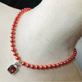 Handmade Handcrafted Repurpose Antique Rose Stone Pearl Necklace T-Shirts, Hoodie, Sweatshirt | FlexRushtees.com