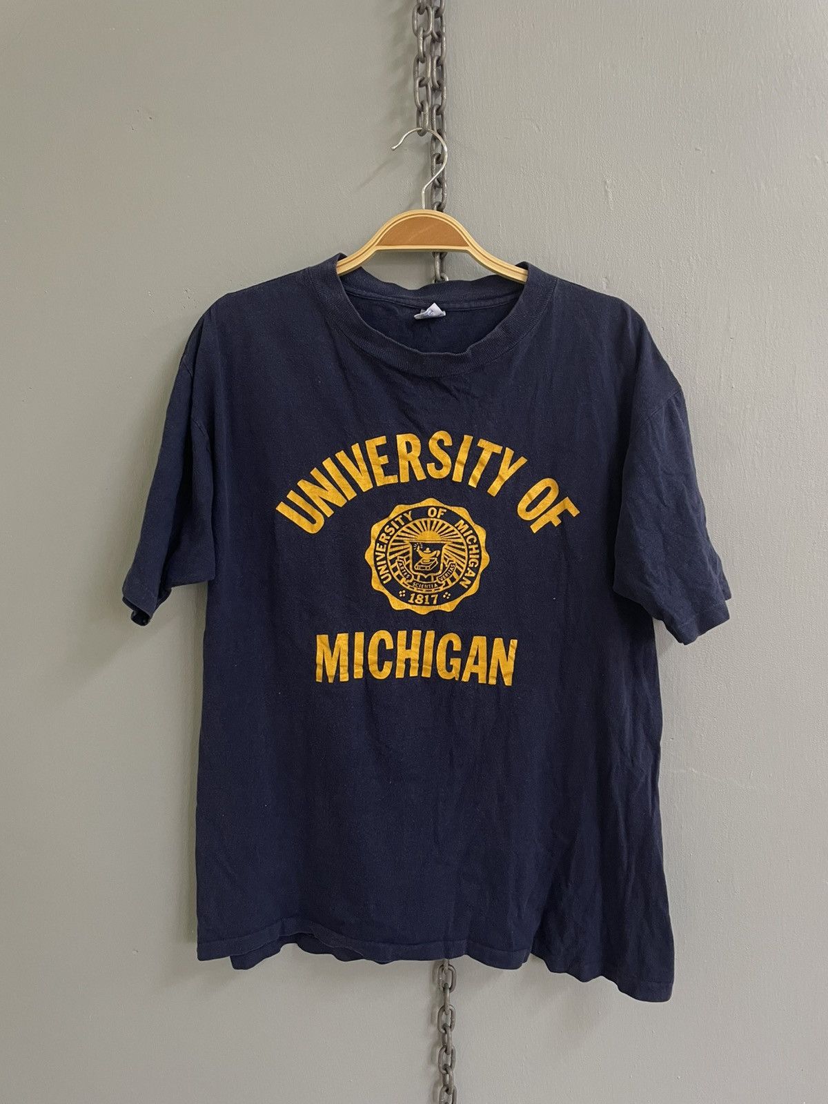 Vintage 70s University Of Michigan T Shirt