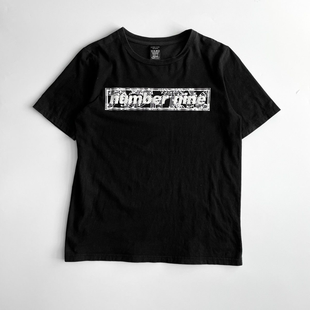 Number N Ine Box Logo Printed Tee Hoodie, Sweatshirt | FlexRushtees.com