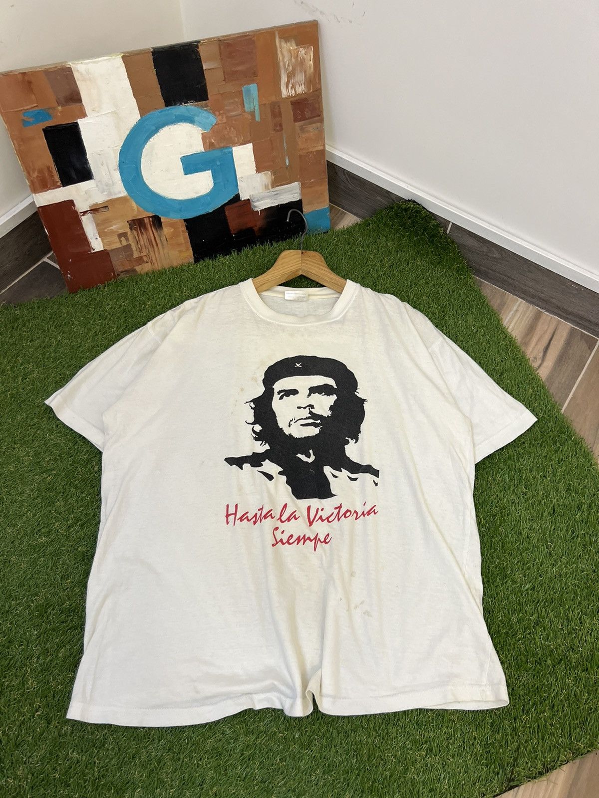 Vintage Che Guevara Boxy T Shirt Y2k Xl Hoodie, Sweatshirt | FlexRushtees.com