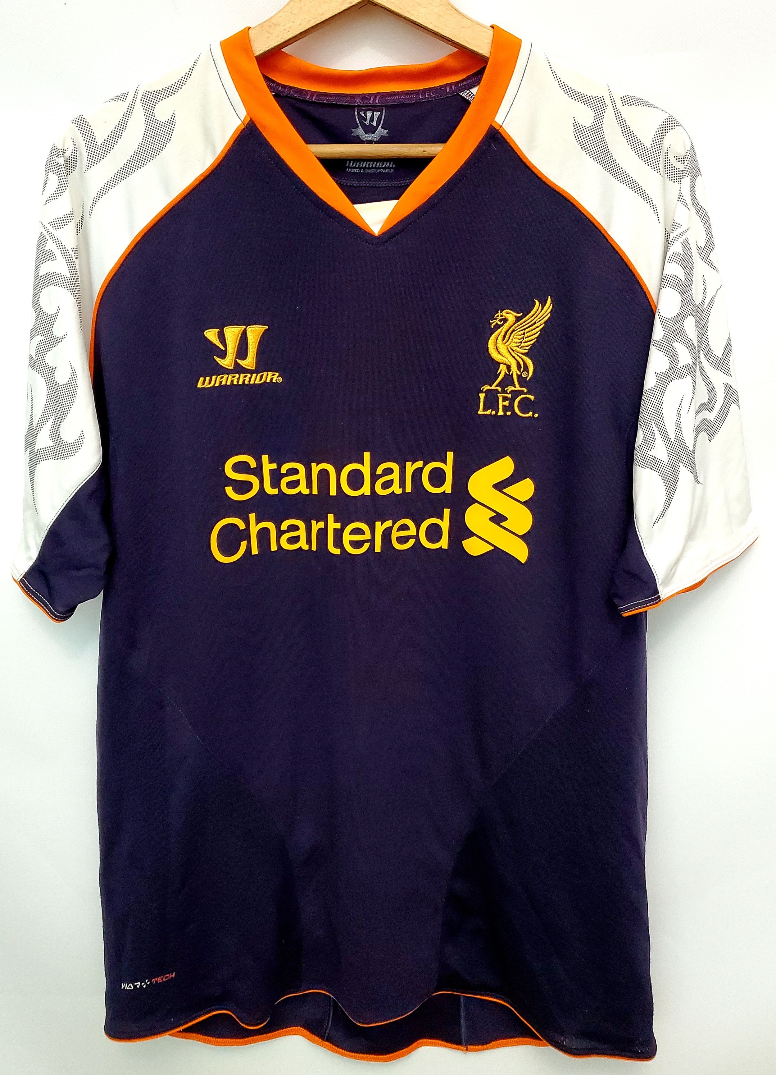 Warrior Liverpool 2012 2013 Away Soccer Jersey Size L