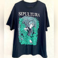 Band Tees Modern Sepultura Band Tee Shirt Size Xl Like New Hoodie, Sweatshirt | FlexRushtees.com