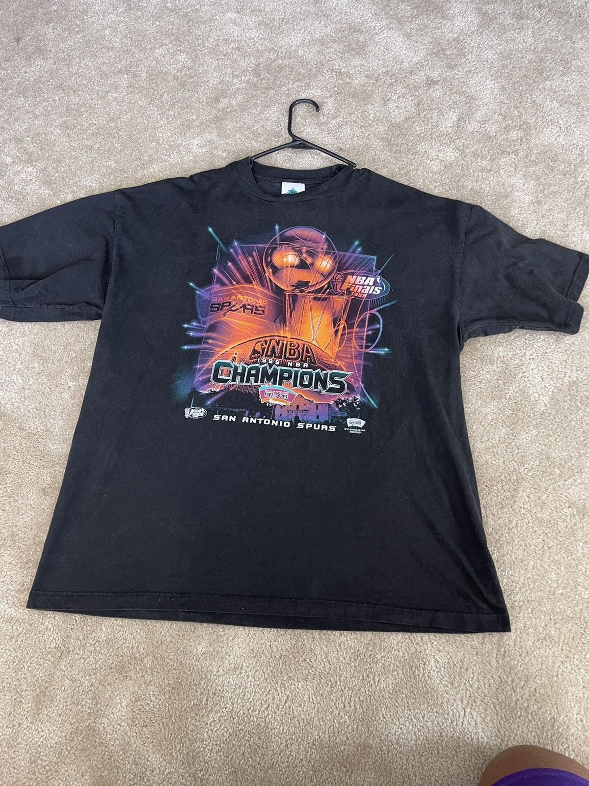 Vintage 1999 Spurs Championship Tee Hoodie, Sweatshirt | FlexRushtees.com