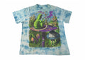 Liquid Blue Alice In Wonderland Tee Hookah Psychedelic All Over Tie Dye