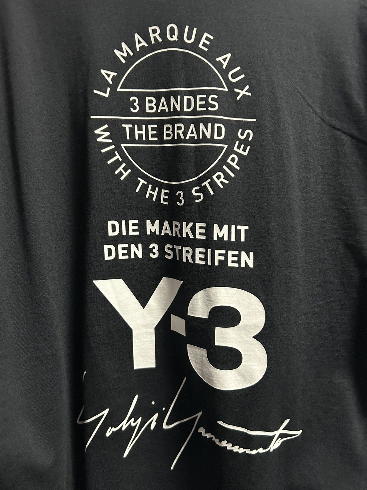 3 Y 3 Yohji Oversized Tee Size Xs Hoodie, Sweatshirt | FlexRushtees.com
