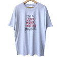 Hanes Usa Vintage 2000s Y2k Funny Wording Tee