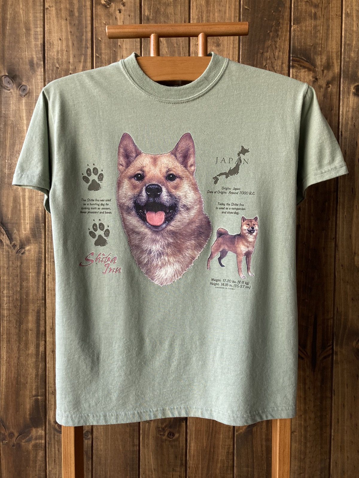 Vintage Shiba Inn Japan 90s Animal Tee Hoodie, Sweatshirt | FlexRushtees.com