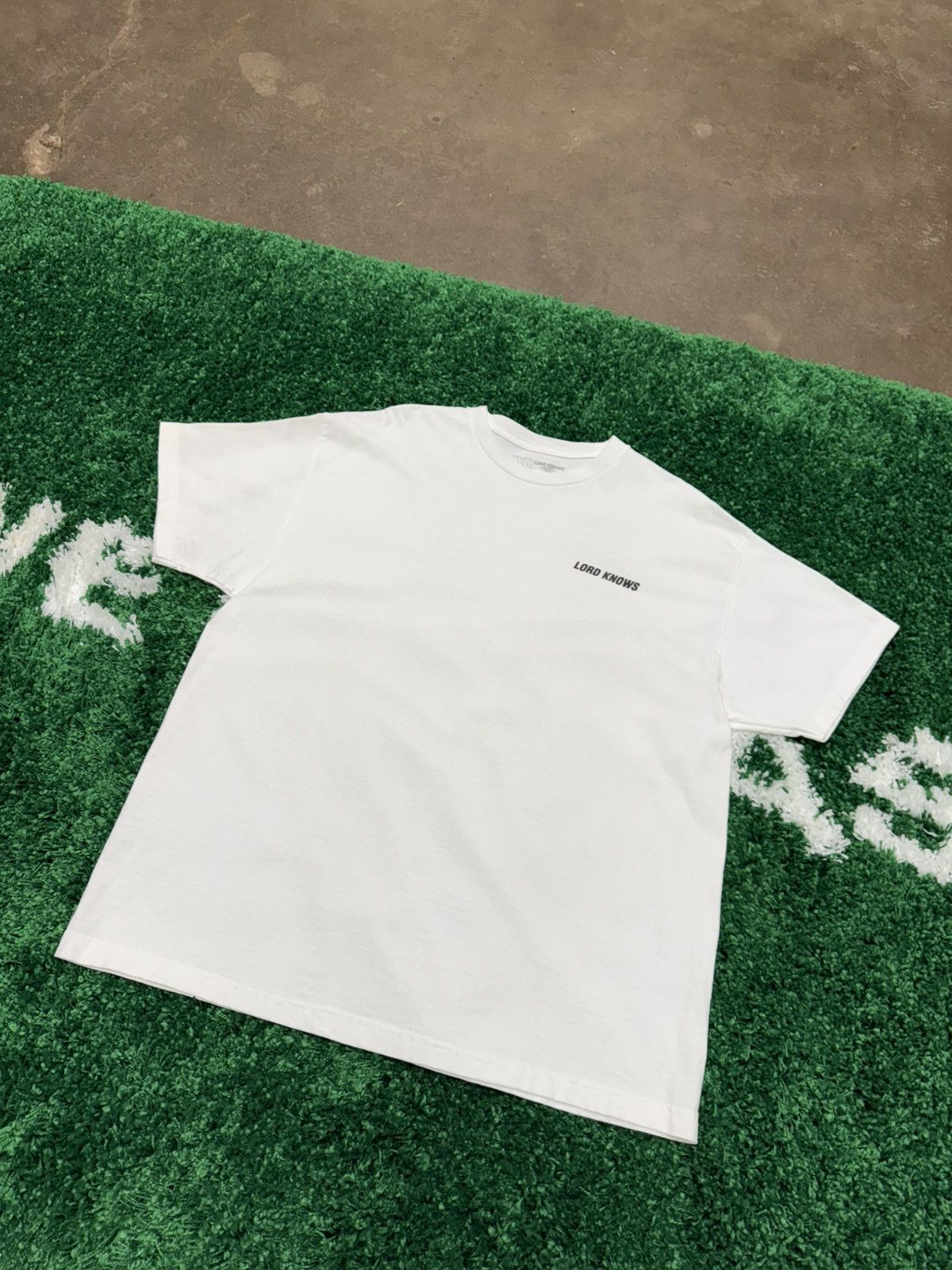 Lxrdknows White Og Logo Tee 2xl Xxl Hoodie, Sweatshirt | FlexRushtees.com