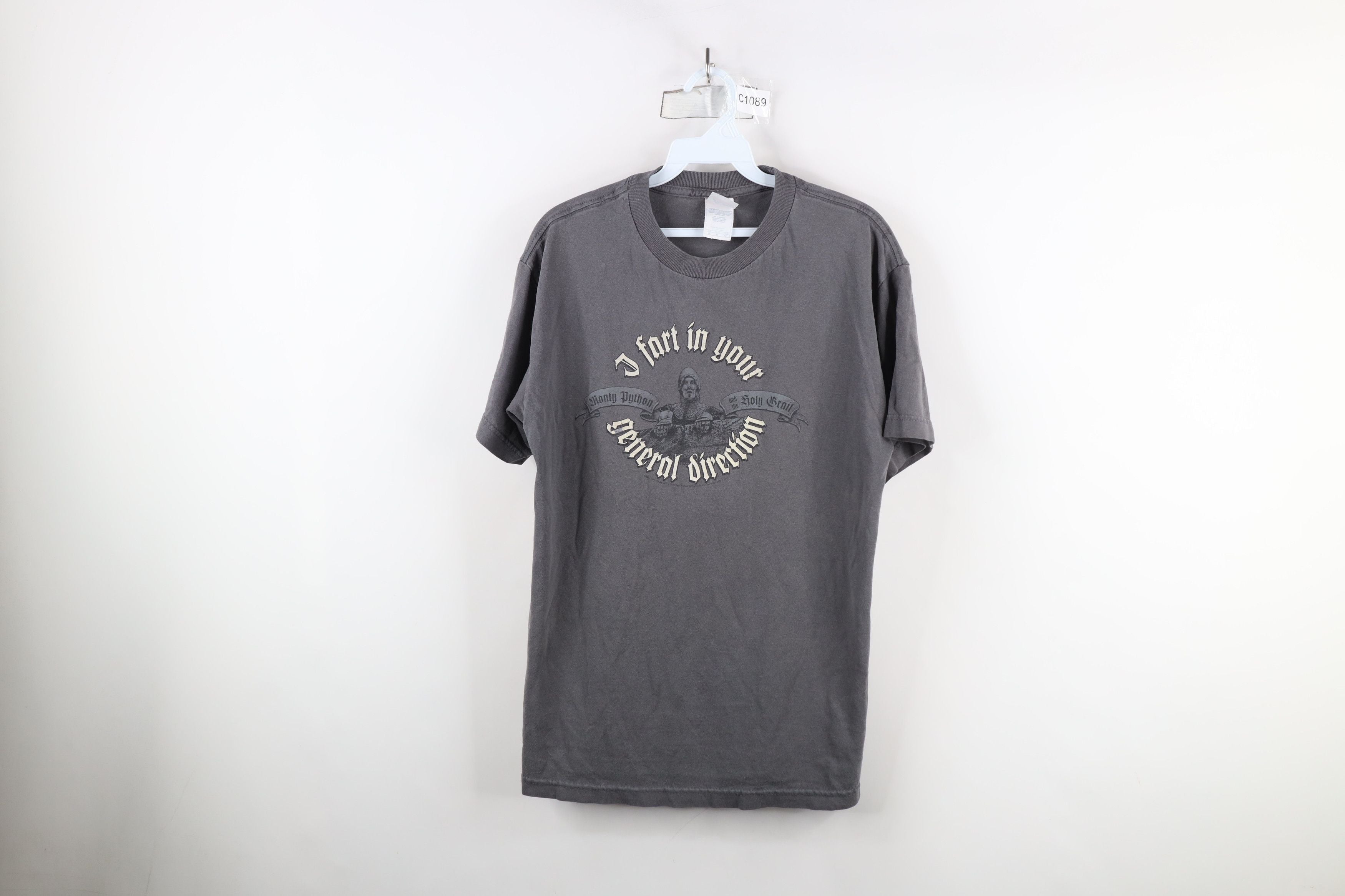 Vintage Y2k Monty Python Holy Grail Direction T Shirt Hoodie, Sweatshirt | FlexRushtees.com
