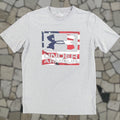 Armour Under Armour Freedom Usa Heatgear Solid T Shirt Gray Men S M Shirt Men S M Gray Usa Hea
