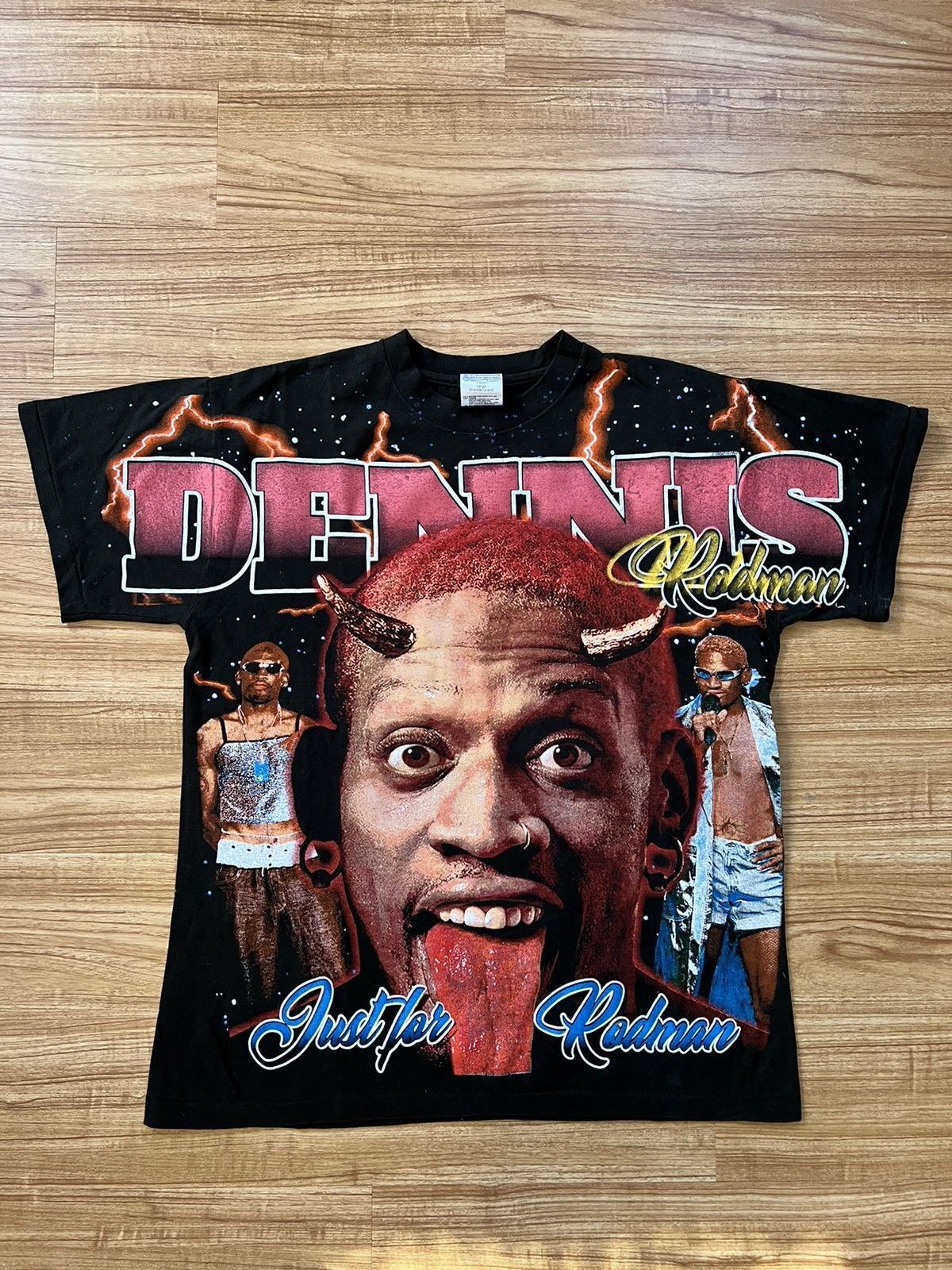 Tultex Dennis Rodman New World Order Aop Modern Boot T-Shirts, Hoodie, Sweatshirt | FlexRushtees.com