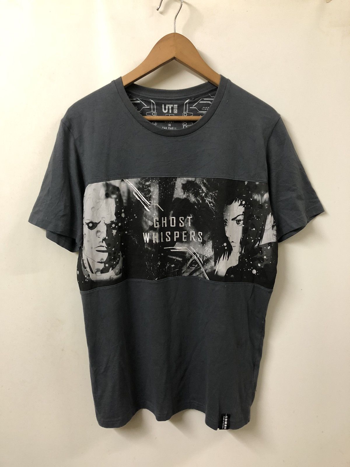 Vintage Anime T Shirt Ghost In The Shell L Akira Evangelion Hoodie, Sweatshirt | FlexRushtees.com