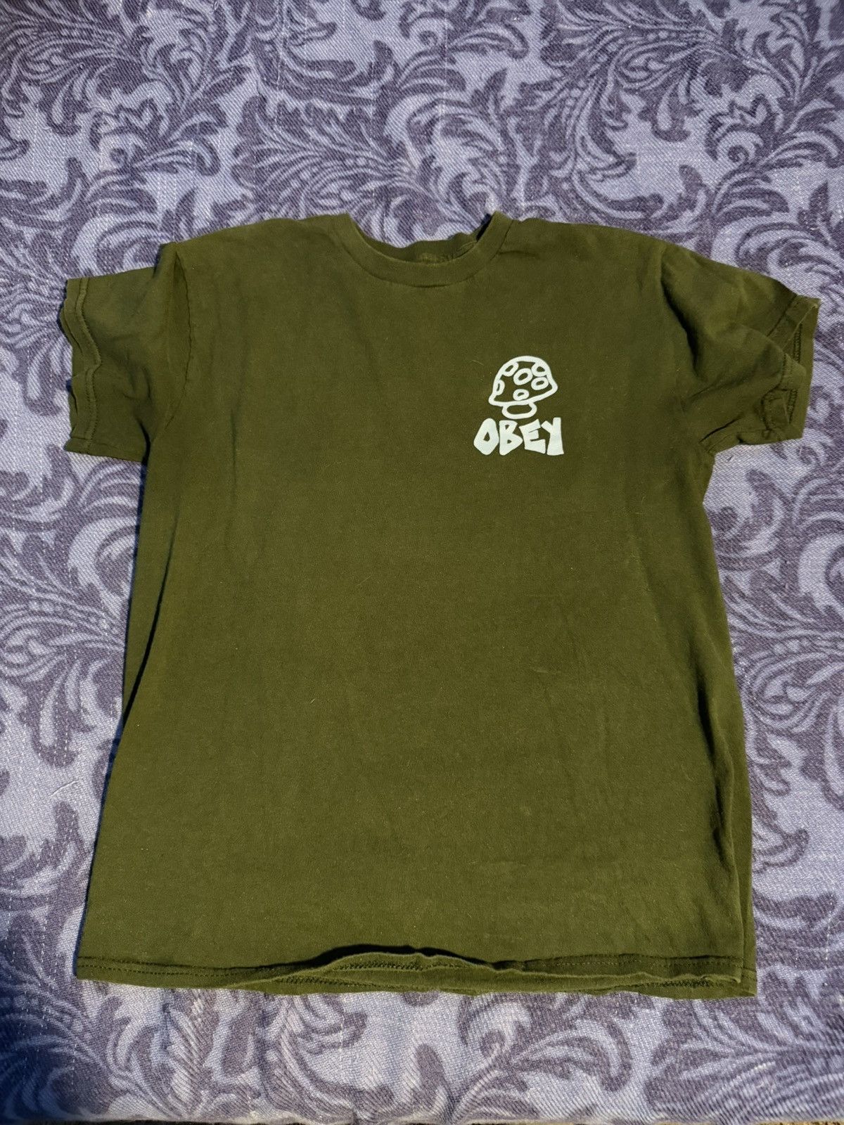 Obey Mushroom T Shirt