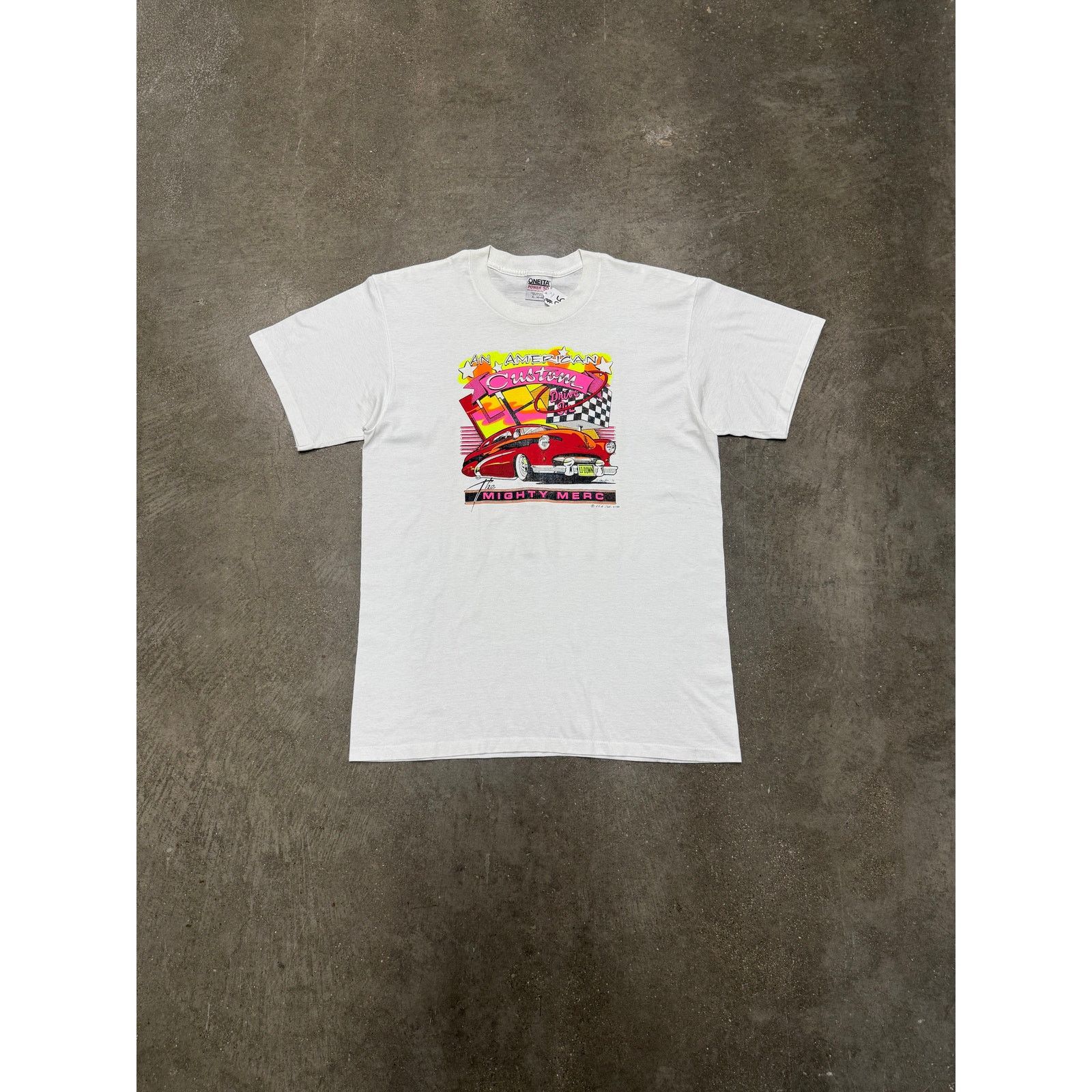 Vintage 1990 American Custom Car T Shirt Hoodie, Sweatshirt | FlexRushtees.com