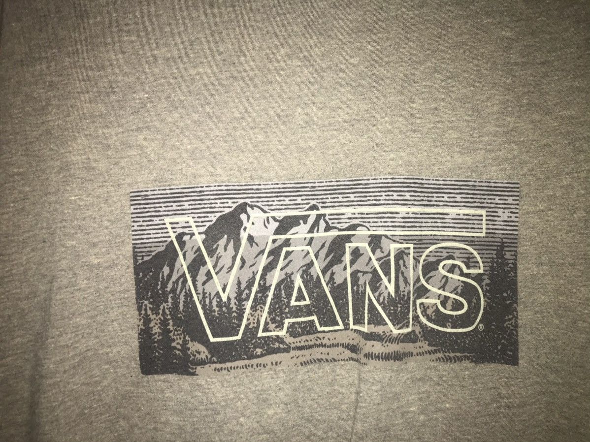 Vintage Vans Mountain Logo Tee Skateboarding Tee