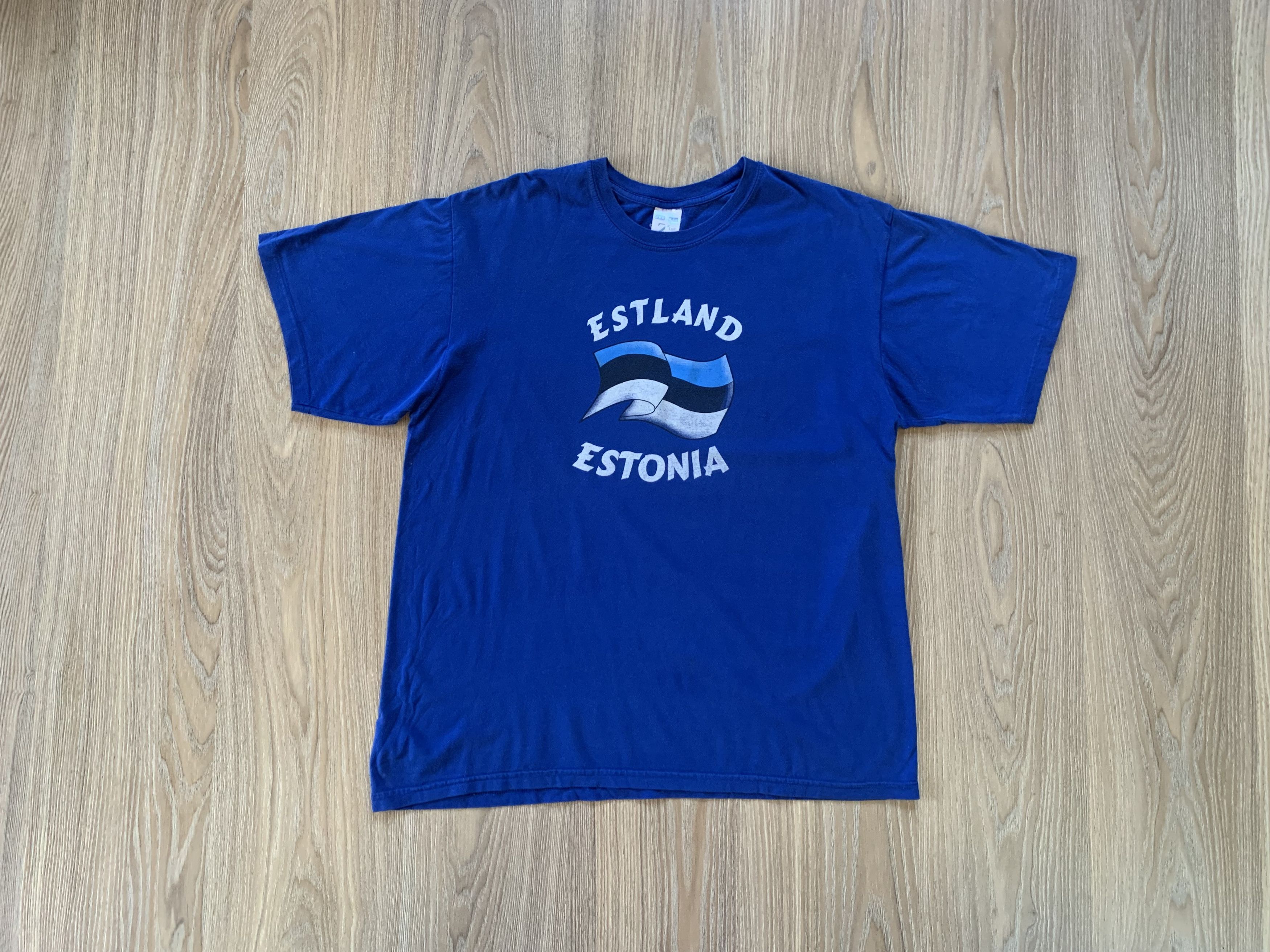 Jerzees X Vintage Vintage Jerzees Estland Estonia T Shirt